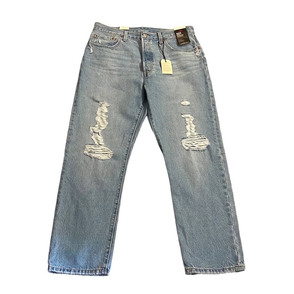 NWT Levi's 501 Original Cropped Jeans